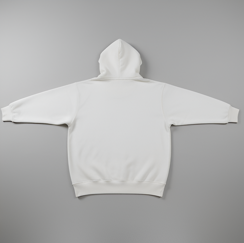 I Love You This Much Colorful White Hoodie – Unisex Fit, Cozy Fleece Oversized Fit Hoodie | Free Shipping